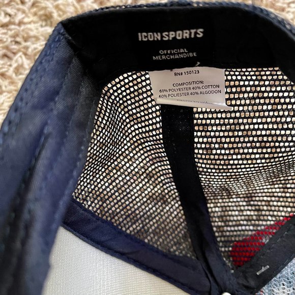 Icon Sports Embroidered United States Country Flag Trucker Hat Cap One Size New - Picture 6 of 6